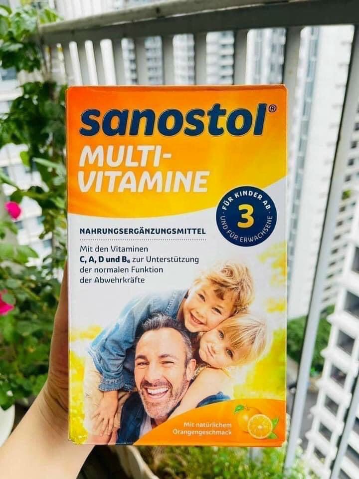 Vitamin Sanostol  Đức ( 3 tuổi )