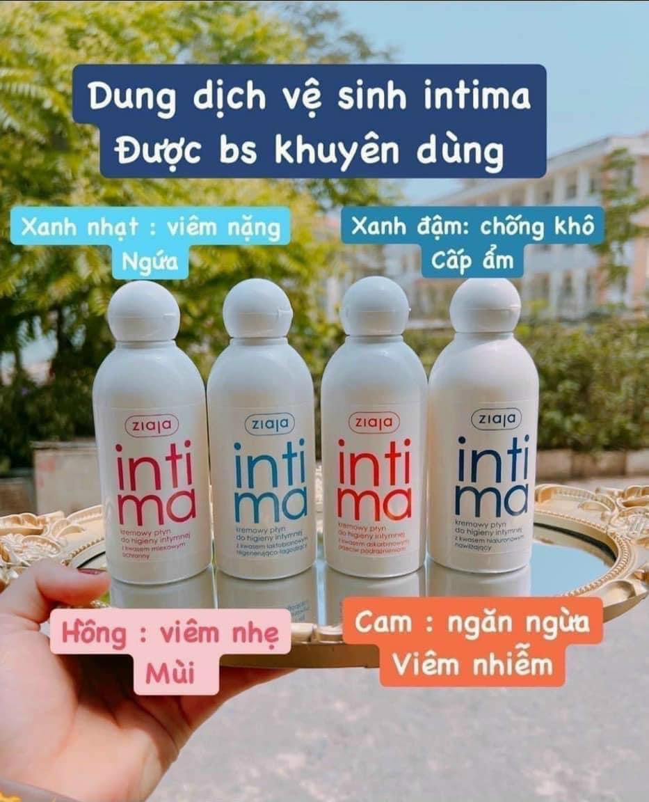 Dung dịch vệ sinh phụ nữ intima