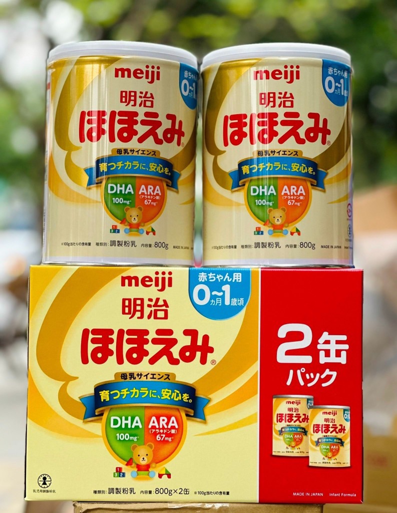 Sữa bột Meji LON ( 0-1tuổi )