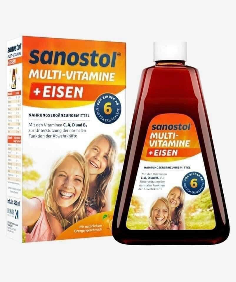 Vitamin Sanostol  Đức ( 6 tuổi )